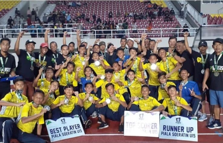 Foto Gabsis Sambas Runner Up Piala Soeratin Nasional Cup U15 2024