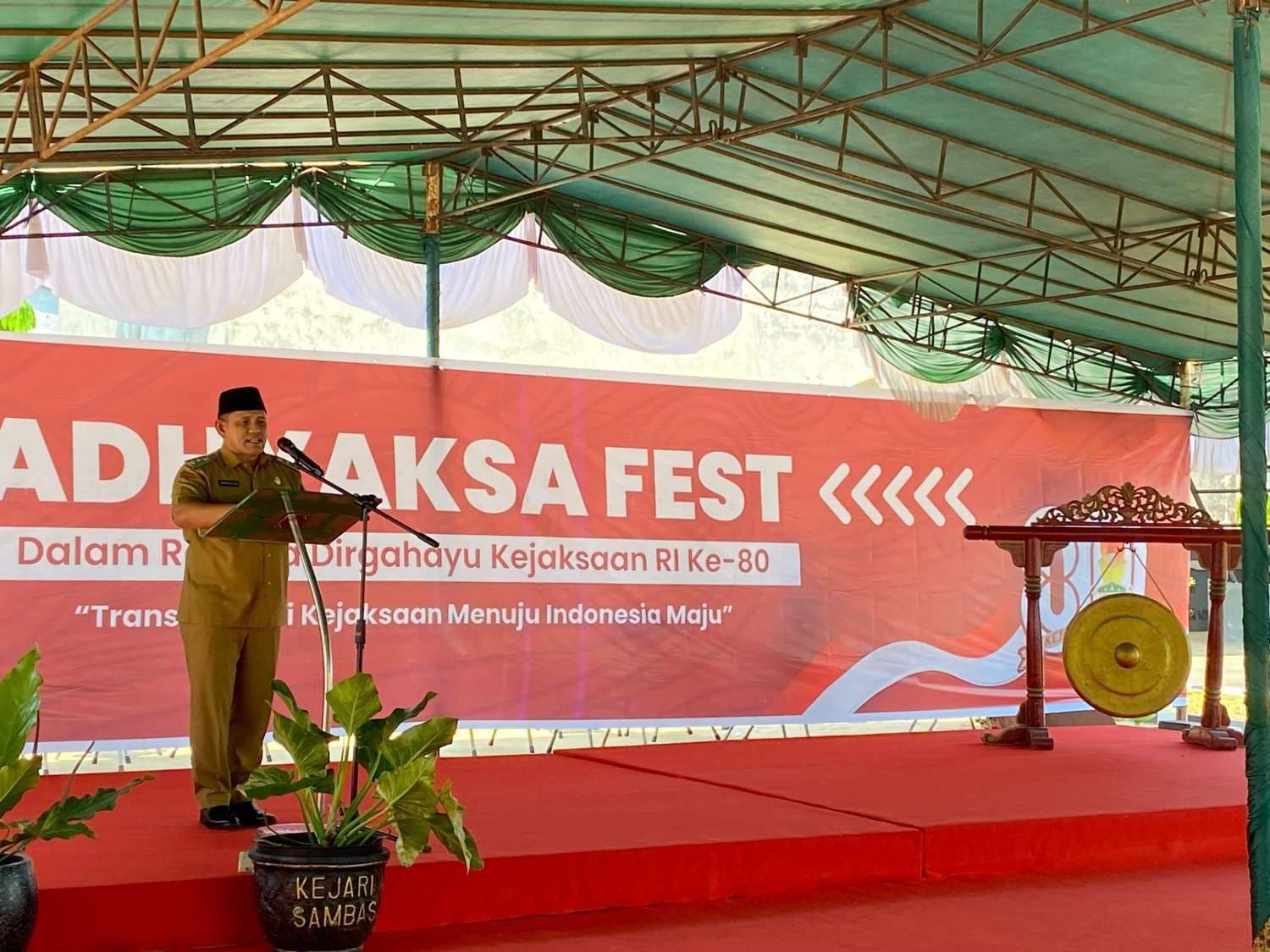 Wakil Bupati Sambas Hadiri Adhyaksa Fest: Ajang Silaturahmi dan Inovasi